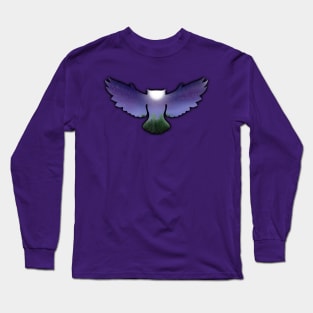 Starry Night Owl Long Sleeve T-Shirt